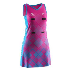 Oem Jupes de tennis sexy pour femmes, mini-jupes délavées pour filles, robes de netball violette à carreaux pour femmes, pour l'entraînement, la gym, les clubs et les compétitions - Product Image 3