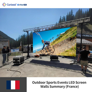 Canbest Série Rv P3.91 3.91Mm 6000X3000Mm 19.68X9.84Ft Location d'événements sportifs de plein air Écran d'affichage mural vidéo LED en <span class=keywords><strong>France</strong></span> - Product Image 3