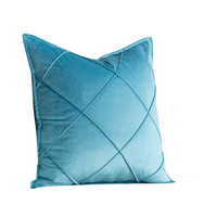 Housse de coussin décorative 20x20 pouces 50x50 cm Housse de coussin en velours Housse de coussin Fundas De Cojines Housse De Coussin