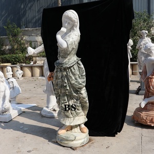 Tamaño natural Jardín al aire libre Dioses griegos <span class=keywords><strong>Estatua</strong></span> de mármol Escultura de mujeres - Product Image 6