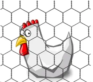 poultry net 24 inch x 150 foot galvanized metal mesh fencing chicken wire 2-inch hole
