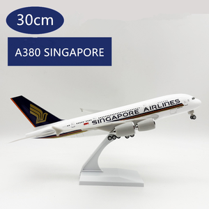 Modelos de Aviones de Resina de 30 cm, Regalo Corporativo al Por Mayor, Modelo A380 de <span class=keywords><strong>Asiana</strong></span> Airlines, Modelos de Aviones de Escritorio en Venta - Product Image 5