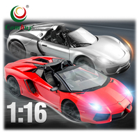 Voiture de Course Décapotable Télécommandée Modèle RC à l'Échelle 1/16