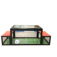 Meilleure table de football de table d'intérieur à 2 joueurs, adaptée aux enfants, à monnayeur, pour fêtes et restaurants, avec balles incluses