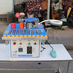 เครื่องปิดขอบอัตโนมัติแบบพกพา ST-70 เครื่องปิดขอบโค้งขนาดเล็ก เครื่องจักรงานไม้ขนาดเล็ก - Product Image 5