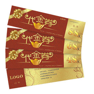 ที่กำหนดเองกระดาษคอนเสิร์ตตั๋วพิมพ์หวยบริการตั๋วคูปองคูปองพิมพ์ - Product Image 3