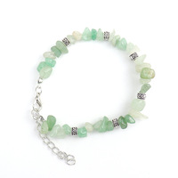 Bracelet multicolore réglable en cristal perlé fait à la main
