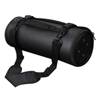Kit de barman de voyage 20 pièces avec ensemble de shaker à cocktail en acier inoxydable de haute qualité outil de barre en métal et sac de transport