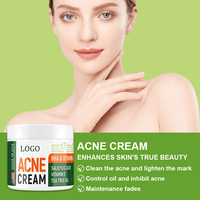 OEM ODM crème anti-acné à l'acide salicylique de haute qualité pour peaux grasses formule de contrôle de l'huile réduit les pores prévient l'aloe vera