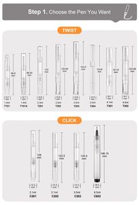 Pena cat sentuhan dinding mobil otomatis memperbaiki 3ml 4ml sikat plastik aluminium aplikator botol minyak sentuhan dengan jarum suntik untuk penggunaan di rumah - Product Image 6