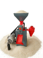 Nouvelle Arrivée Machine de Traitement du Riz Paddy 500-600kg/h, Décortiqueuse et Blanchisseuse de Riz pour Usage Domestique, Commercial et Agricole