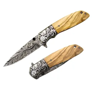 Высокое качество дамасский карманный нож складной тактический карманный нож для выживания кемпинг
