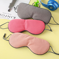 Masque de sommeil rafraîchissant en gros avec sangle élastique respirante, MOQ 10 pièces, 5 couleurs en stock, livraison en 7 jours