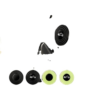Adesivos Universais Luminosos Antichoque para Portas de Carro, Almofadas de Borracha de Silicone para Redução de Ruído e Proteção de Portas, Porta-Malas e Capô - Product Image 4