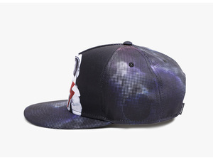Adjustable Custom Logo Basketball Cap New Product Supply Snapback <b>Leaf</b> Tropical Pattern Made Jersey Fleece for Performance - Product Image 4