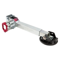 Stabilisateur d'angle rabattable réglable pour caravane/camping-car de 1500 kg, pieds de support de remorque avec poignée