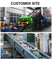 Broyeur de plastique industriel, bon prix, recyclage, vitesse lente, insonorisé, à petite échelle