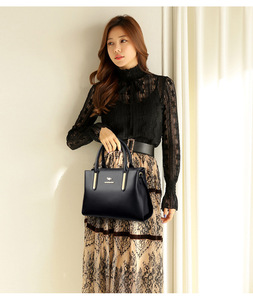 Bolsos de mano para mujer con asa superior, bolsos de hombro grandes, carteras de señora, bolsos tote de cuero PU para mujer - Product Image 3