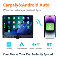 Autoradio LODARK N6 13 pouces avec boutons et commande rotative, navigation GPS 2K, Android 13 UIS7870SC, processeur Octa Core 6nm, écran QLED, 4G LTE