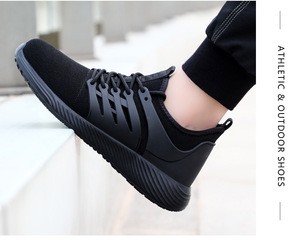 Chaussures de course en maille pour hommes et femmes, chaussures de marche blanches, décontractées, sports de plein air, bon prix d'usine - Product Image 5