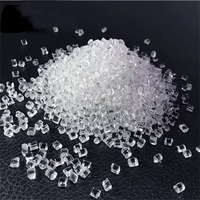 Granulés de plastique PMMA Evonik PMMA 7N, très bonne résistance aux intempéries, haute transmission lumineuse, PMMA transparent.