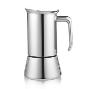 Nouveaux styles de cafetière <span class=keywords><strong>italienne</strong></span> 4 tasses, cafetière expresso en acier inoxydable personnalisée comme cadeau - Product Image 1