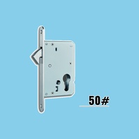Serrure de porte silencieuse pour chambre à coucher, universelle pour portes principales, portes en bois, portes intérieures et portes de chambre, réglable