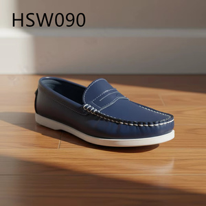 HY, Chaussures mocassins marron artisanales polyvalentes pour les vacances en bord de mer, anti-ampoules, toutes occasions, pour le voyage et les déplacements HSW089 - Product Image 6
