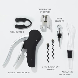 Kit d'outils à vin professionnel OEM, ouvre-bouteille de qualité supérieure, tire-bouchon et aérateur à vin, ensemble cadeau 4 en 1 - Product Image 2