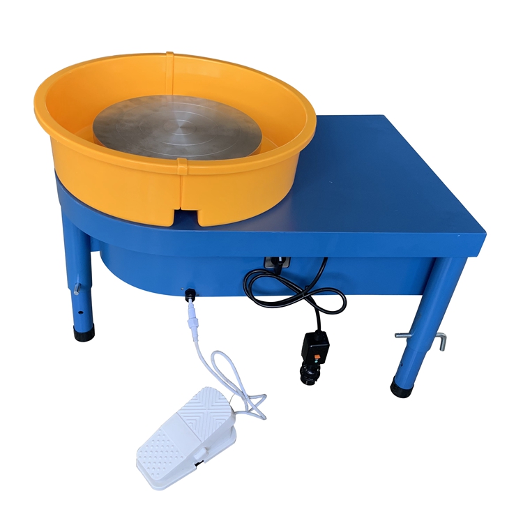 Электрическая глиняная гончарная машина с регулируемыми ножками для керамики, 100 фунтов