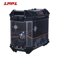 Prix direct usine, dernier design, coffre de moto en aluminium durable pour moto d'aventure