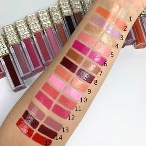 Atacado de Alta Qualidade Lipgloss Pigmentada Maquiagem Private Label Longo Lating À Prova D' Água Clara - Product Image 6