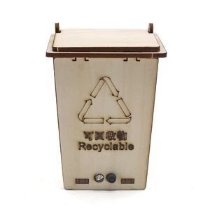 OKYN-G6610 Cubo de Basura de Inducción Inteligente, Kit de Madera para Ensamblar - Product Image 2