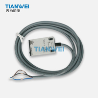 Capteur de proximité inductif plat EI5515NPAP Carlo Gavazzi 15 mm non encastré 10-40 VDC NPN NO+NC câble 2 m IP67