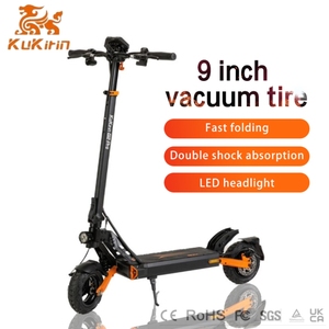 Trottinette électrique EU KUKIRIN Pro pour adultes avec moteur 600W, 15 vitesses, jusqu'à 45 km/h, autonomie 50 km, nouvelle version été 2024, 9 pouces - Product Image 1