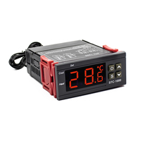 STC 1000 Digital Regolatore di Temperatura del Termostato Termoregolatore incubatore Relè LED 10A Riscaldamento Raffreddamento STC-1000 12V 24V 220V