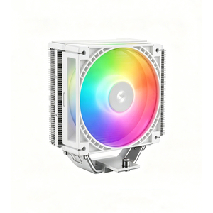 พัดลมระบายความร้อนซีพียู DeepCool AG400 ARGB WH สีขาว รองรับ TDP 220W สำหรับ LGA1700 1200 และ AM5 AM4 พร้อมพัดลม PWM ขนาด 120 มม. รุ่นอัปเกรดสำหรับเจเนอเรชั่นถัดไป - Product Image 5