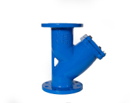 Filtre en Y en fonte ductile Hongen PN16 à brides avec tamis en acier inoxydable SS304 DN50-DN300 pour conduite d'eau