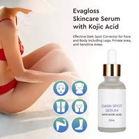 OEM Label pribadi Serum asam Kojic Anti Penuaan perawatan kulit alami gliserin pelembap Wajah kolagen pencerah untuk grosir