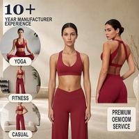 Soutien-gorge de sport respirant pour femme, col en V, dos ouvert, haute élasticité, séchage rapide, nouvelle collection, vêtements d'entraînement fitness