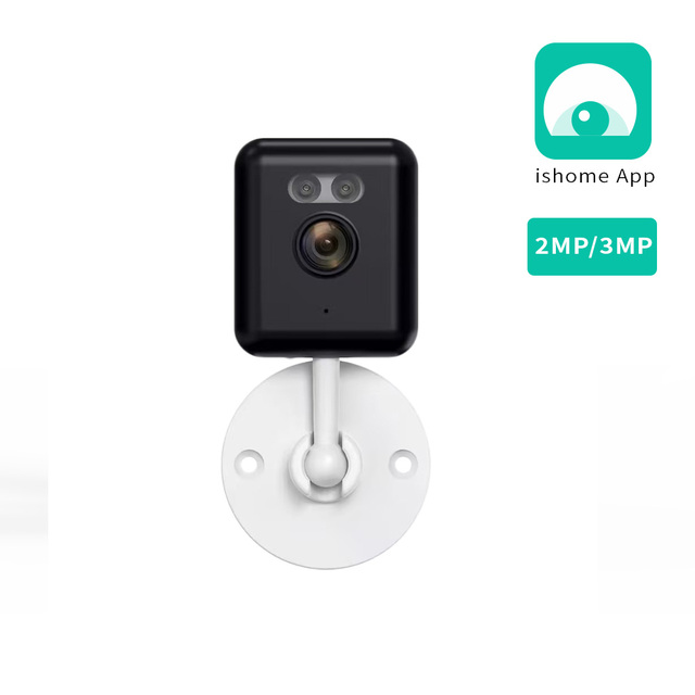 Ishome App 1080p 3MP CMOS Two-way Audio Wi-Fi Security Camera with Cloud & Memory Card Storage