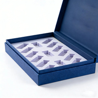 Boîte d'emballage en carton personnalisée à faible MOQ, boîte de luxe pour parfum, boîte pour peptides, emballage pour flacons, emballage pour e-commerce