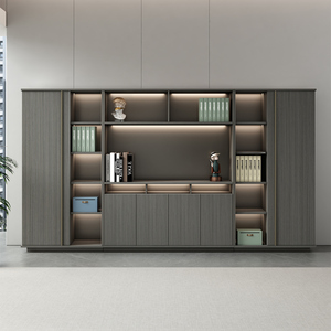 Thiết kế hiện đại nặng bằng gỗ Tủ hồ sơ cho văn phòng nhà trường khách sạn bệnh viện Chất lượng cao Bảng điều chỉnh văn phòng lưu trữ đồ nội thất - Product Image 4