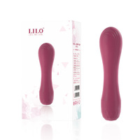 Nouveauté : Vibrateur baguette en silicone pour femmes, masseur sexuel pour adultes