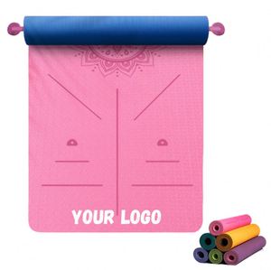 Tapete de Yoga Personalizado con Logotipo, Ecológico, Antideslizante, de TPE, Apilable, para Mujer - Product Image 1