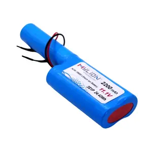 Mylion Ce Fcc Un38.3 Oplaadbare Batterij 3s 1P 11.1V/12V 2200Mah Lithium-Ionbatterij Voor Medische Apparaten