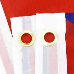 Alta calidad al por mayor Envío Directo 90*150cm poliéster <span class=keywords><strong>Cuba</strong></span> bandera con doble hebilla - Product Image 4