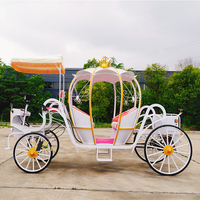 Voiture électrique de tourisme vintage certifiée CE, chariot royal rétro, véhicule navette électrique avec taille et couleur personnalisables