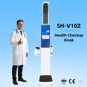 SH-V10 Integrated Self-Service Health Checkup Machine: Measures Protein, <strong>Fat</strong>, Height, <strong>Weight</strong>, BMI, Blood Pressure, Heart <strong>Rate</strong> - Product Image 2