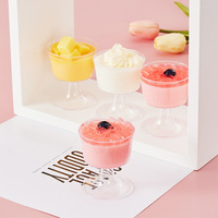 Fabricants de gobelets jetables pour mousse à gâteau gobelet pour gelée de boulangerie de qualité alimentaire